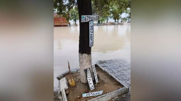 Утерянные во время сильного ливня автономера находят в Актау