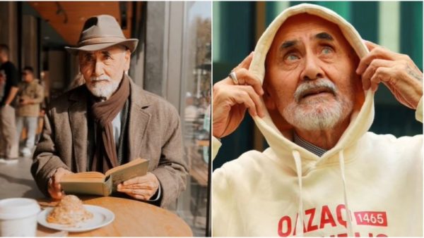 «Зовут сниматься в кино». Как 83-летний дедушка из Алматы стал иконой стиля в TikTok