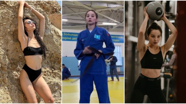«Королева красоты»: дзюдоистка из Казахстана вернулась в спорт и выиграла золото