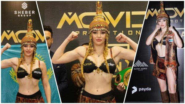 Самую красивую боксершу Казахстана осудили за фото в саукеле