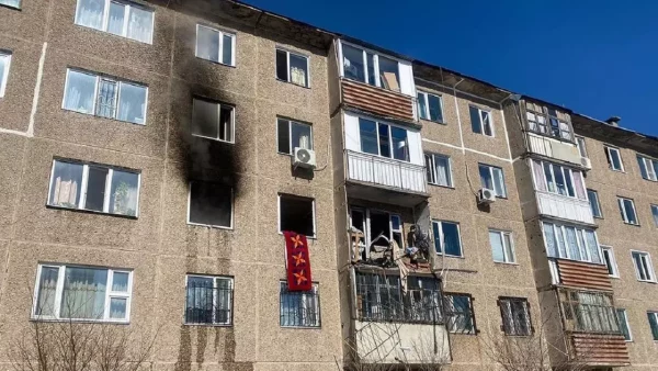 Взрыв прогремел в Темиртау: пострадали люди, выбиты стекла